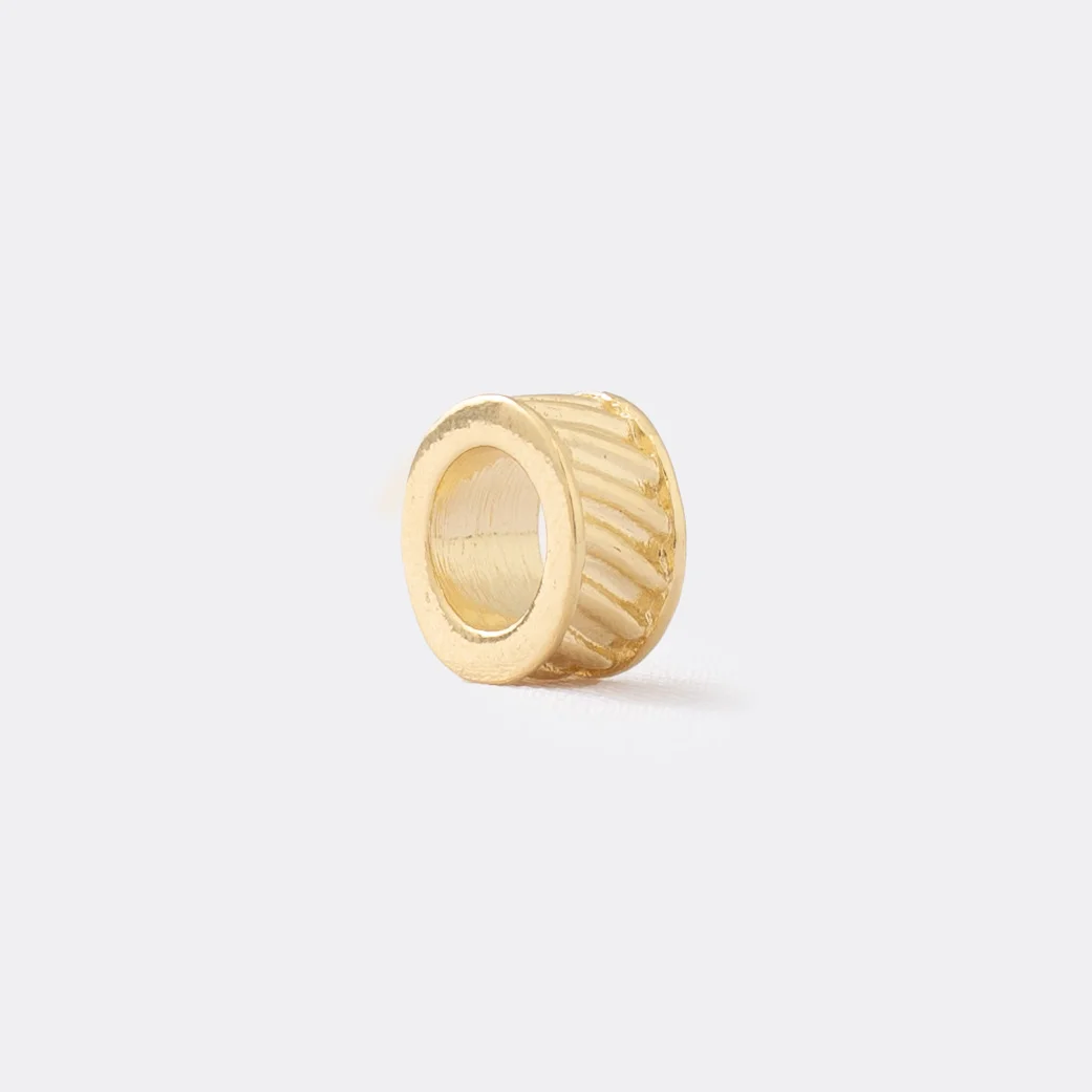 Charm Rondel Tallado