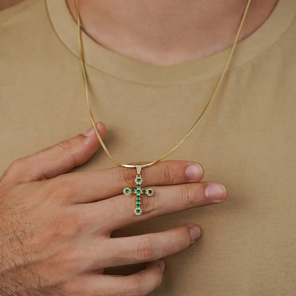 Dije Emerald Love — vista 3