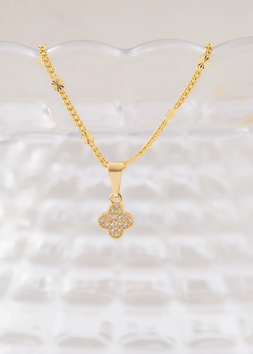 Dije Clover Circonias — vista 4