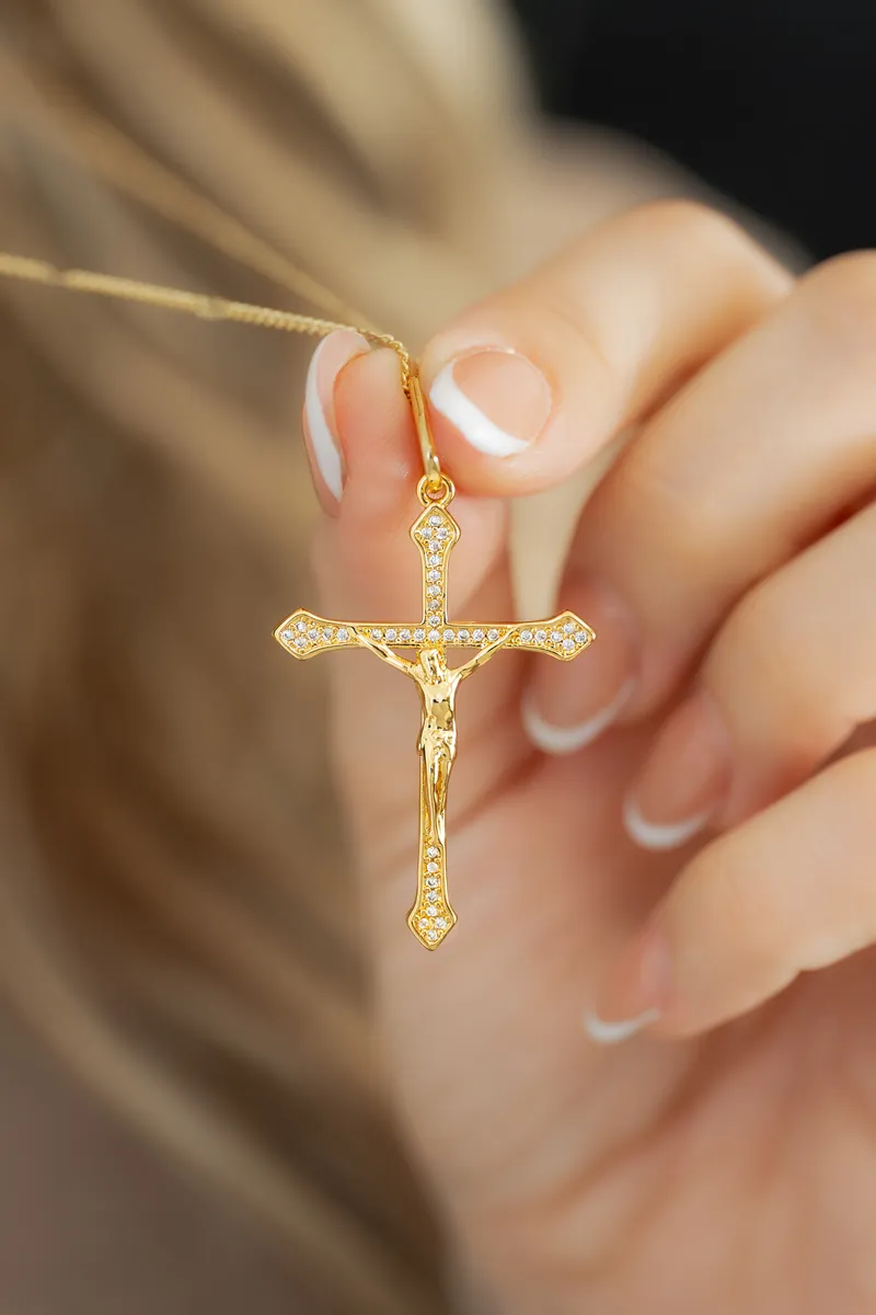Dije Cruz Cristo Circonias — vista 2