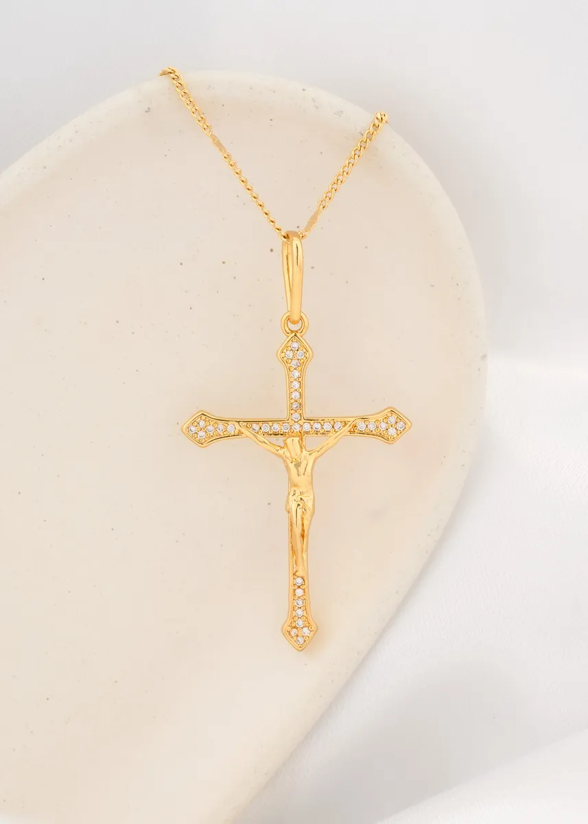 Dije Cruz Cristo Circonias — vista 3