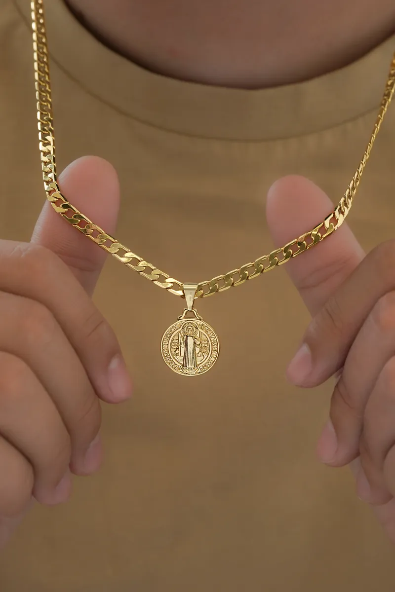 Dije Medalla de San Benito — vista 2