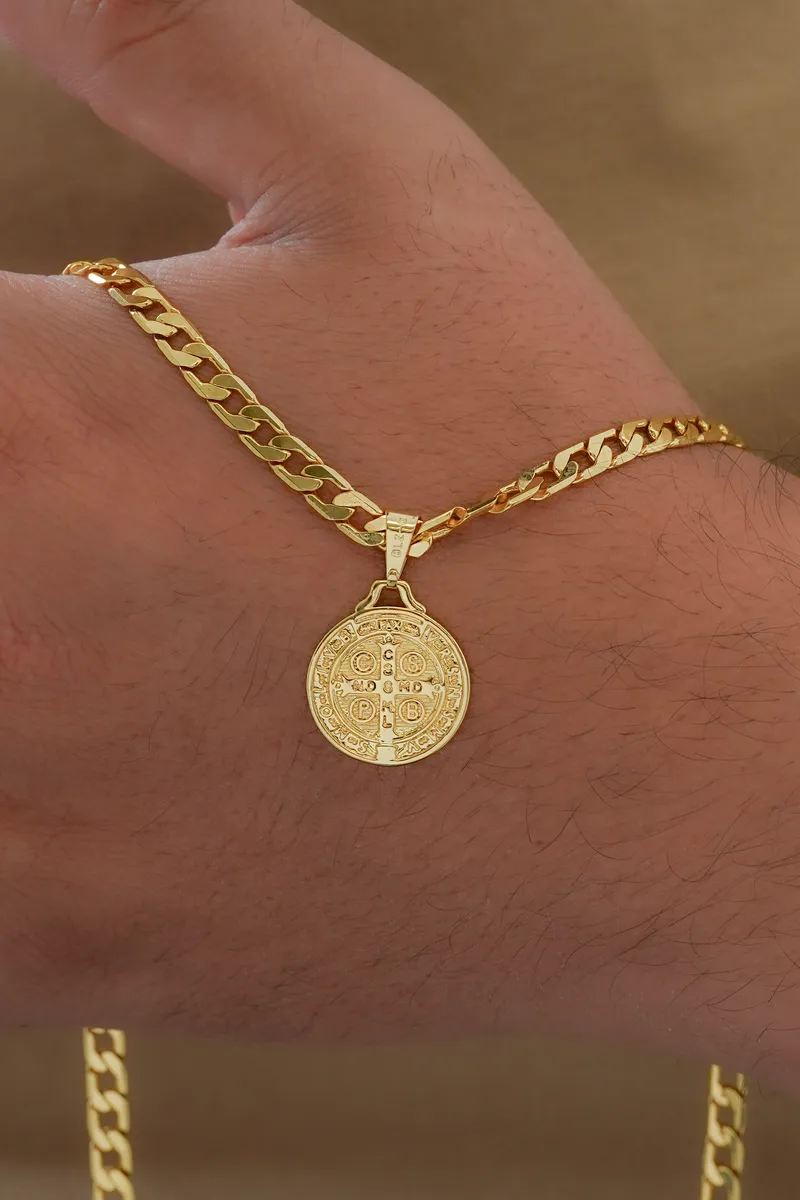 Dije Medalla de San Benito — vista 3