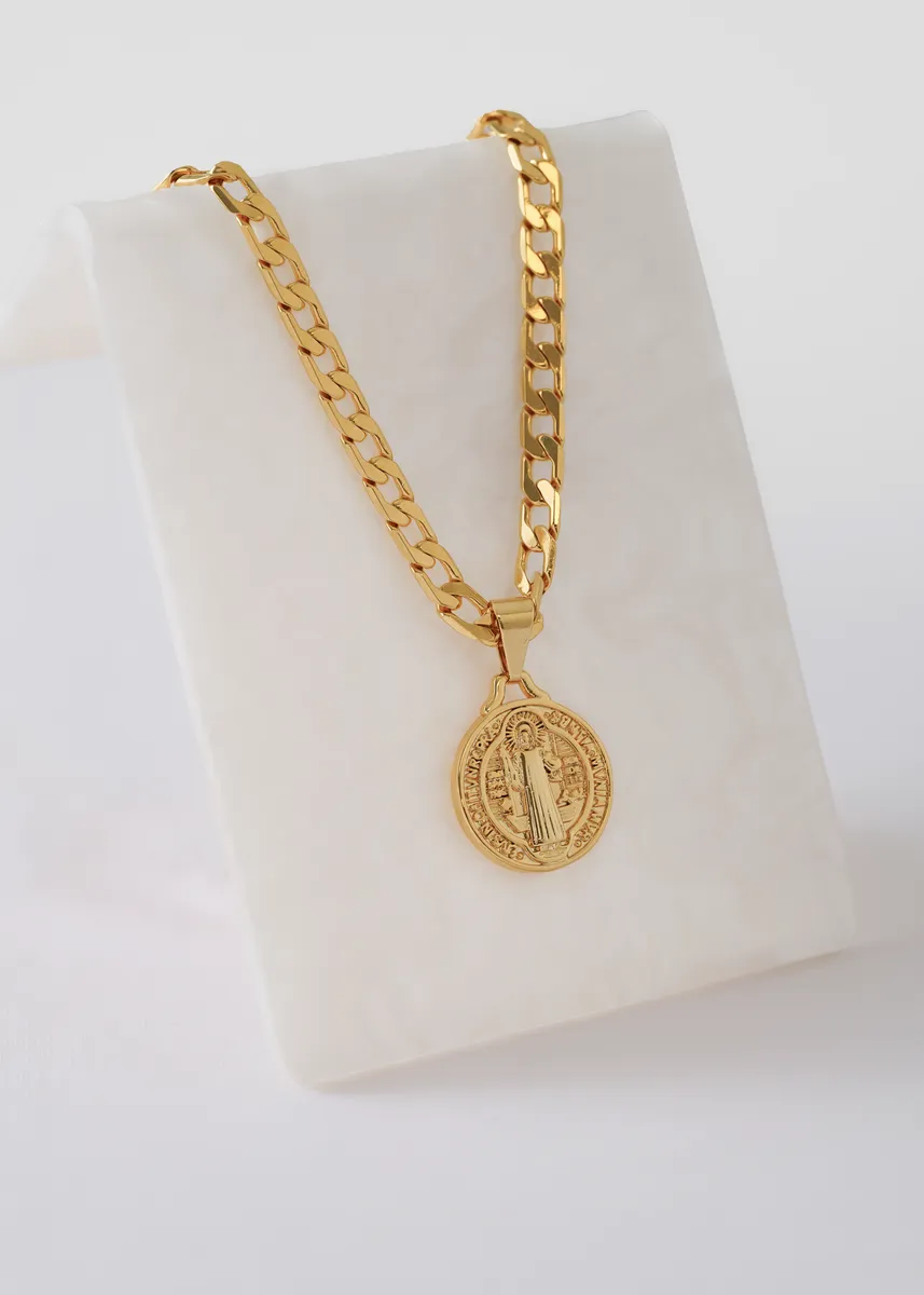 Dije Medalla de San Benito — vista 4