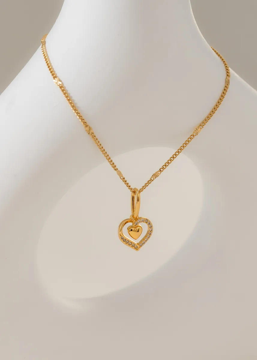Dije Double Heart — vista 2