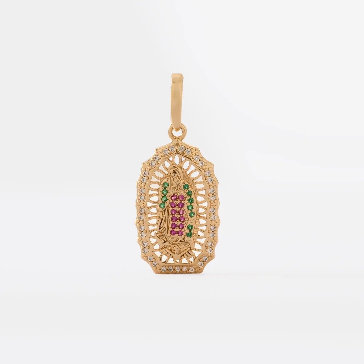 Dije Madre Guadalupana — vista 2