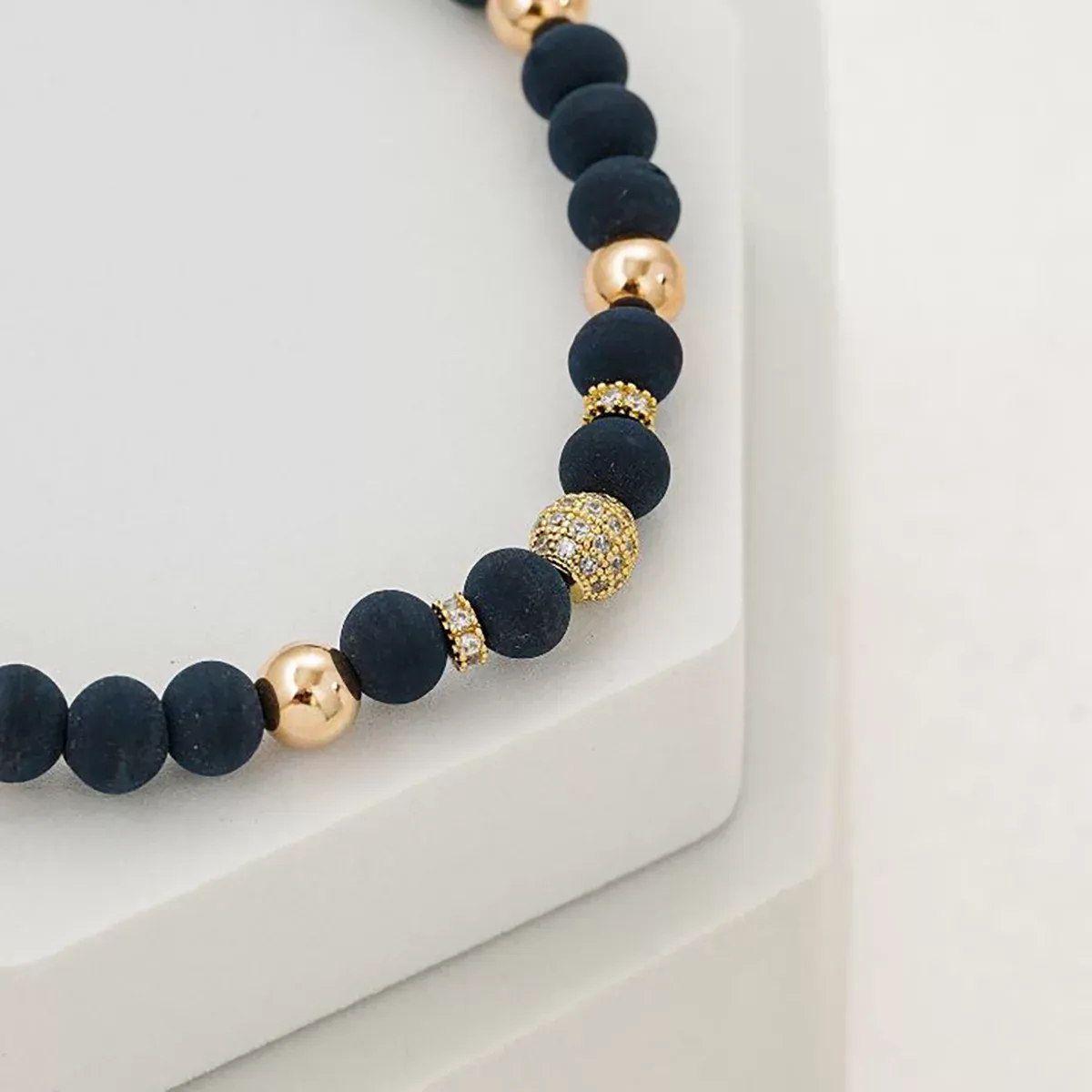 Charm Rondel Circonias x 3 — vista 5