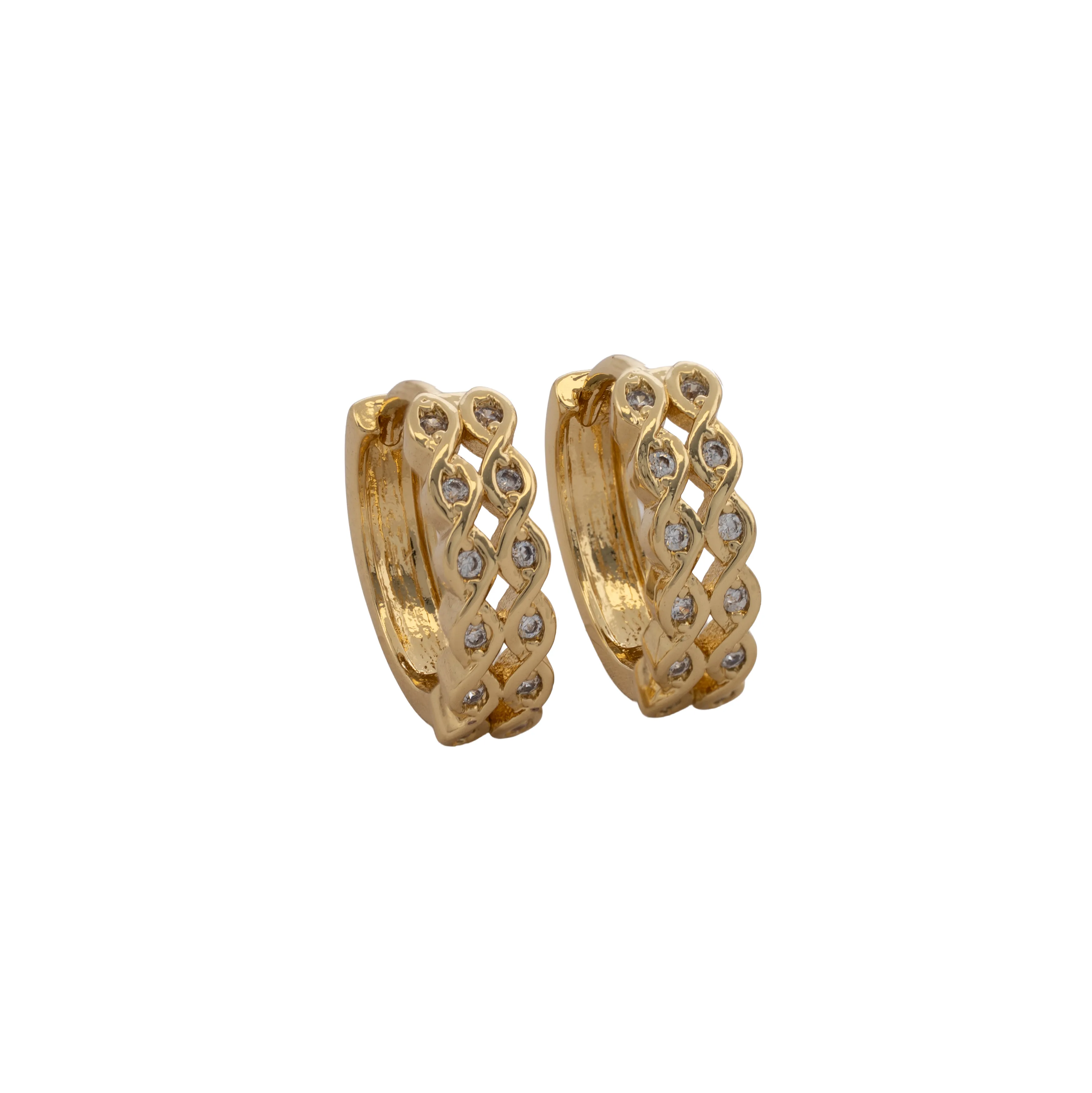 Aretes Candonga Interlace