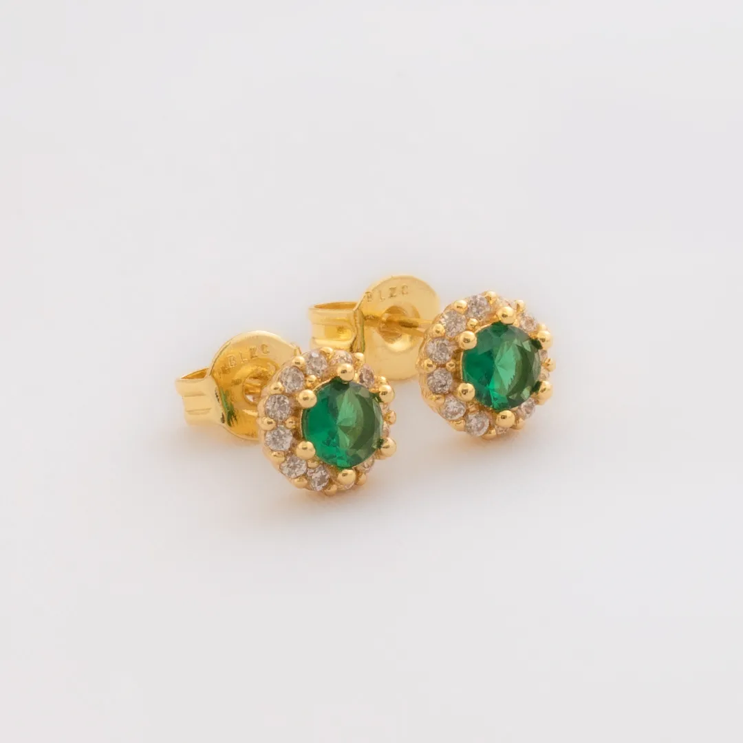 Aretes Royal Green