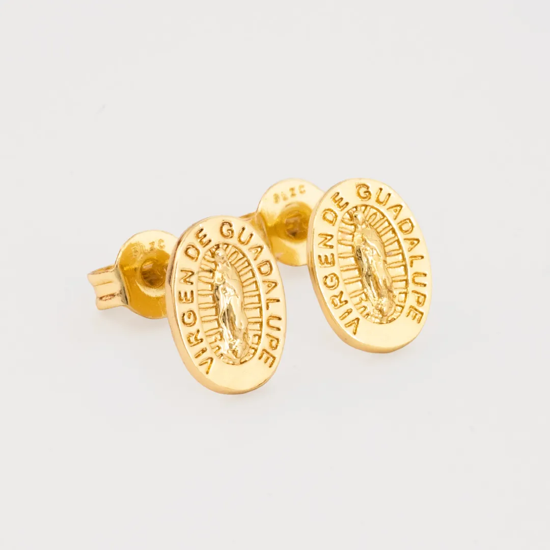 Aretes Virgen de Guadalupe