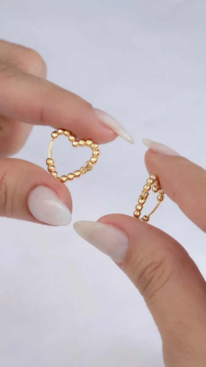 Aretes Candonga Coeur — vista 3
