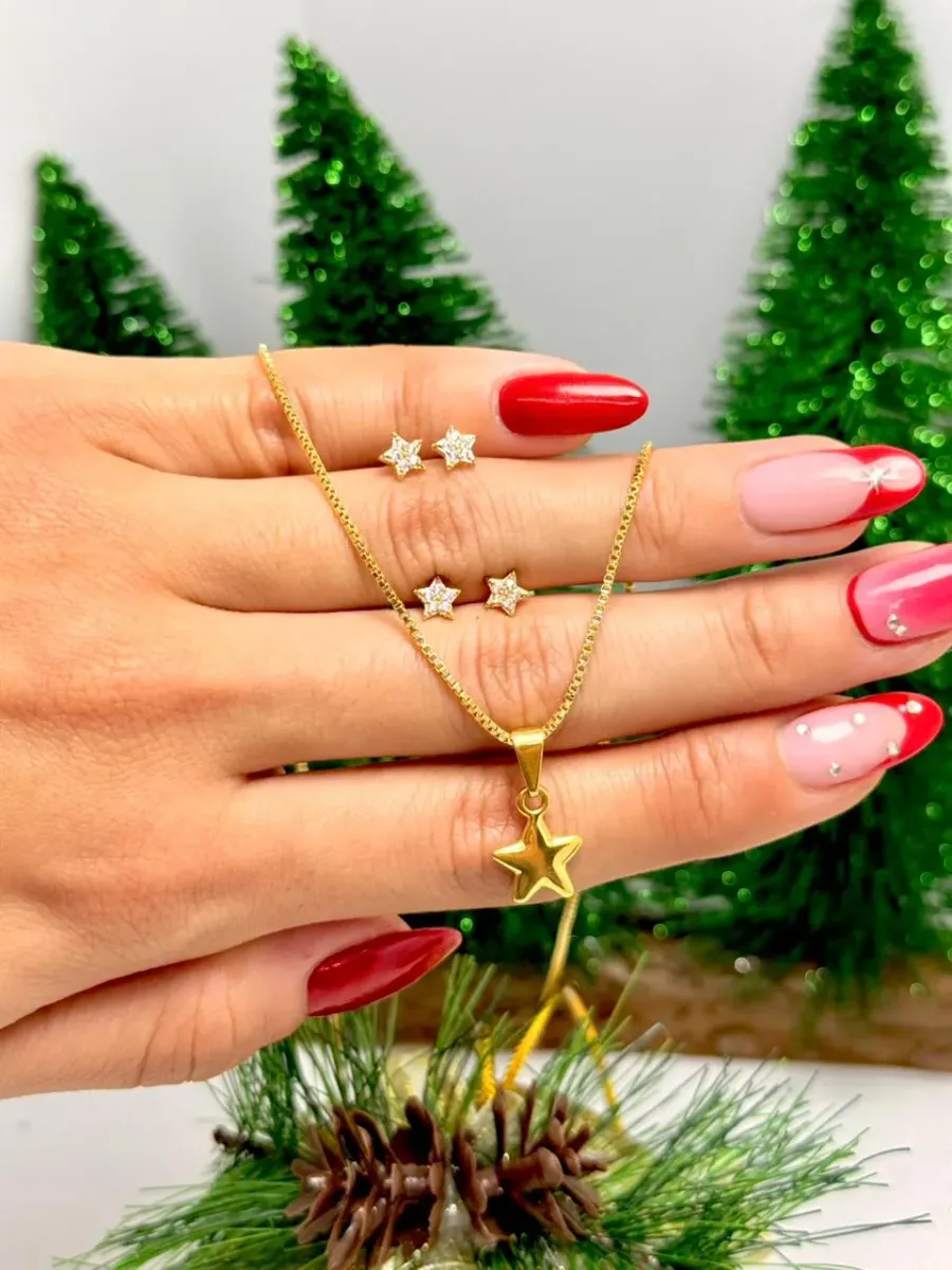 Aretes Stars — vista 2