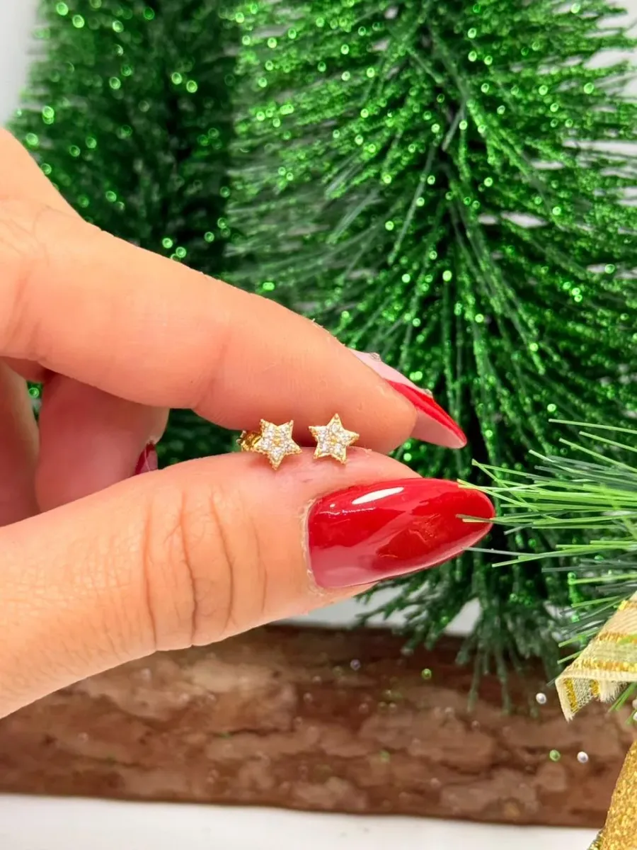 Aretes Stars — vista 3