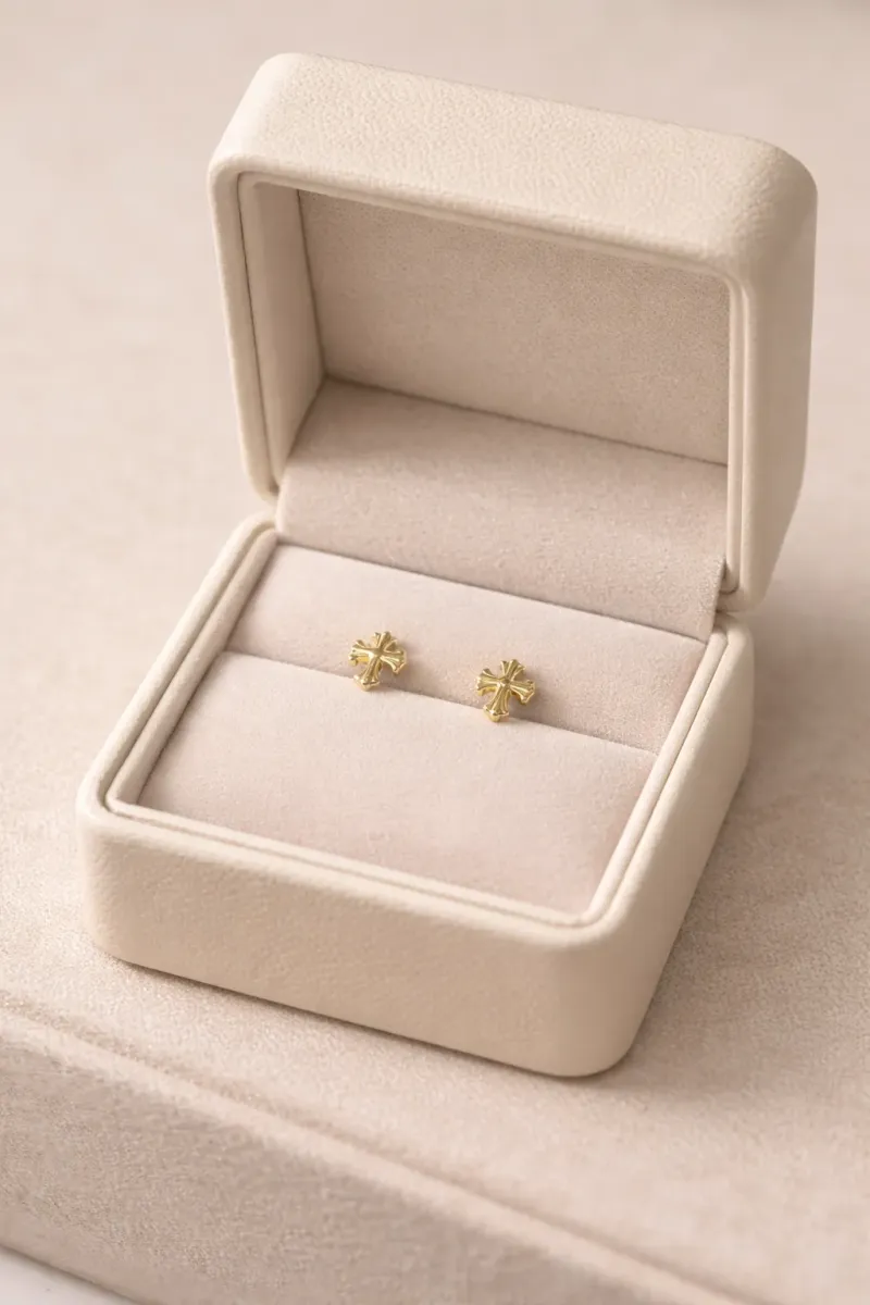 Aretes Cruz Eden — vista 4