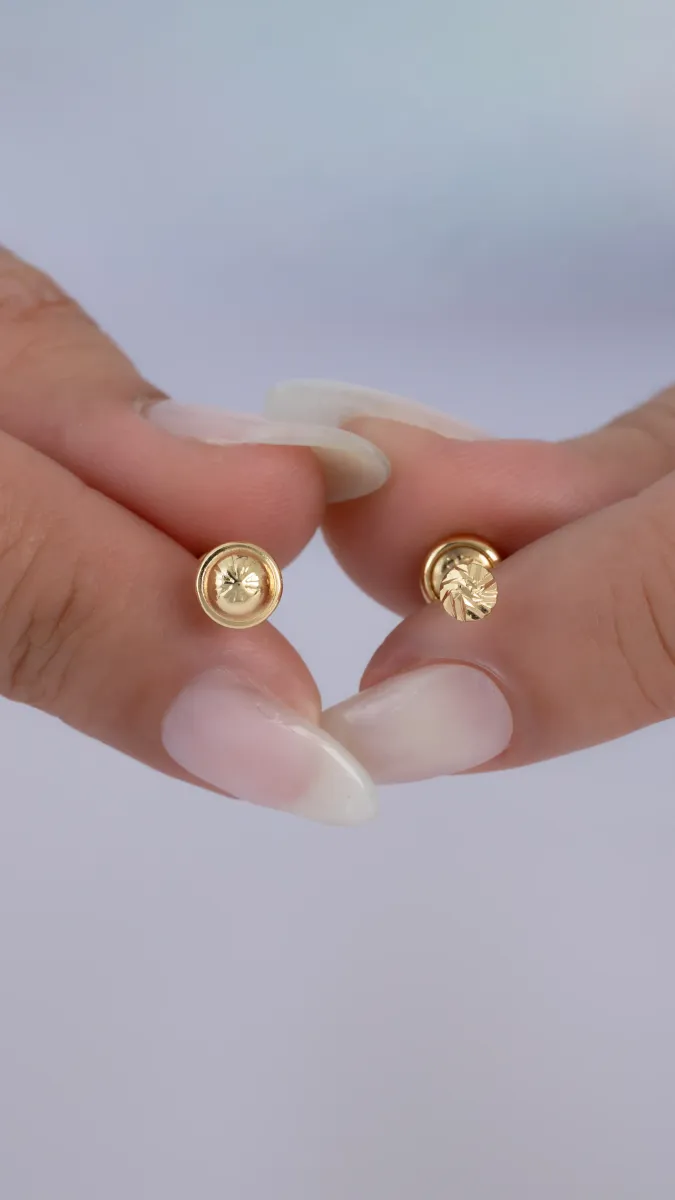 Aretes Topo Balin Italianos — vista 2