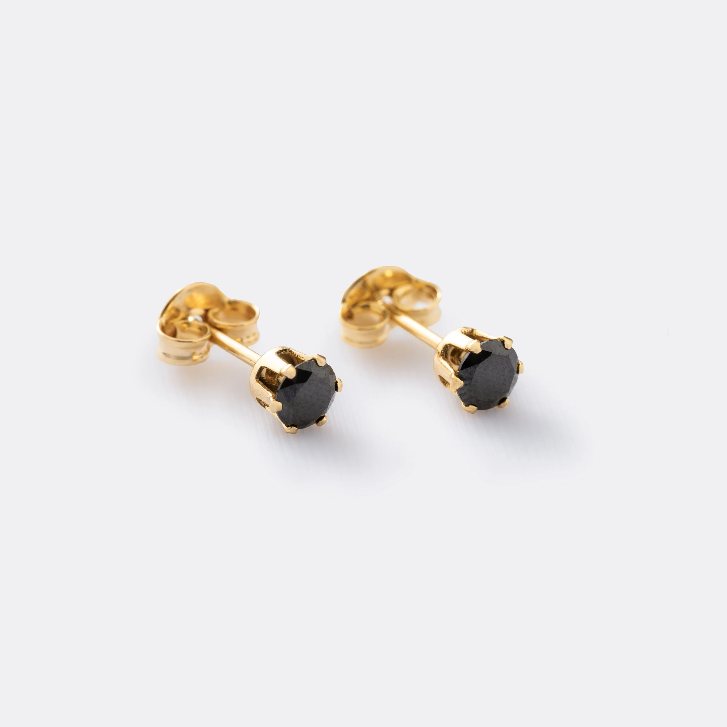 Aretes Topo Circón Redondo