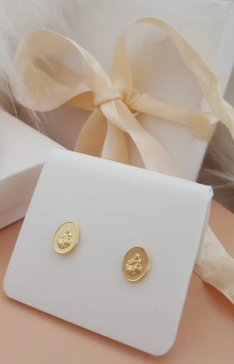 Aretes Mini Virgen del Carmen — vista 3