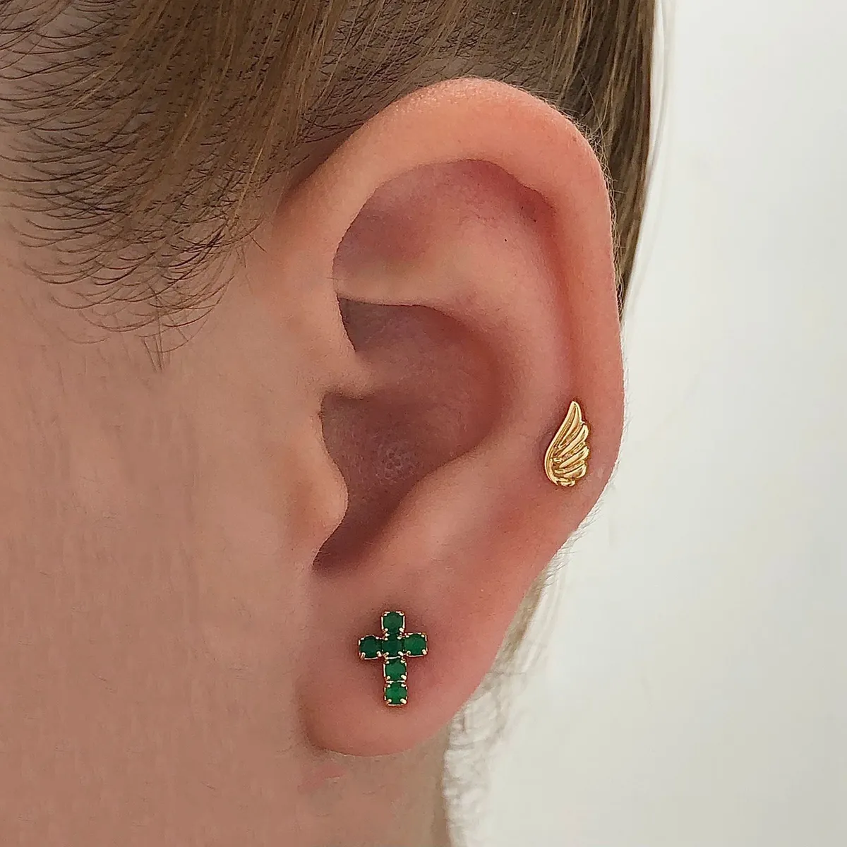 Aretes Ala — vista 3