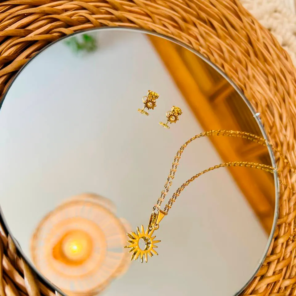 Aretes Sunshine — vista 3