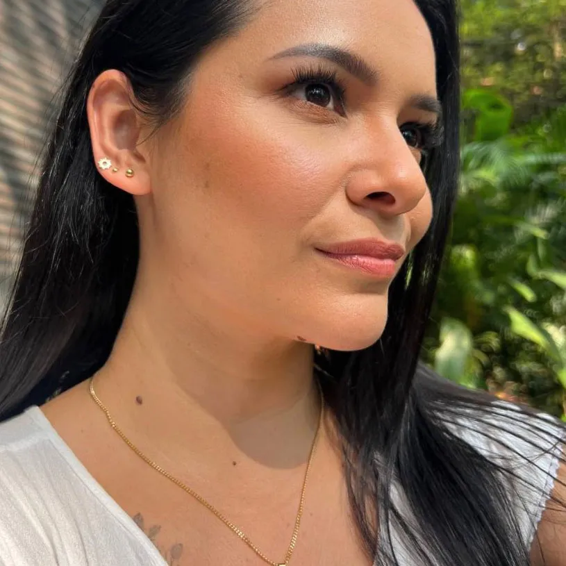 Aretes Sunshine — vista 5