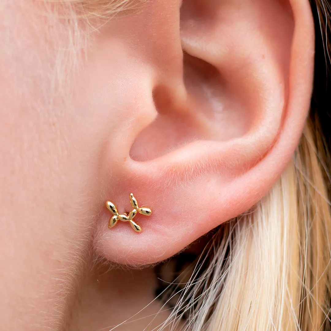 Aretes Balloon Dog — vista 3