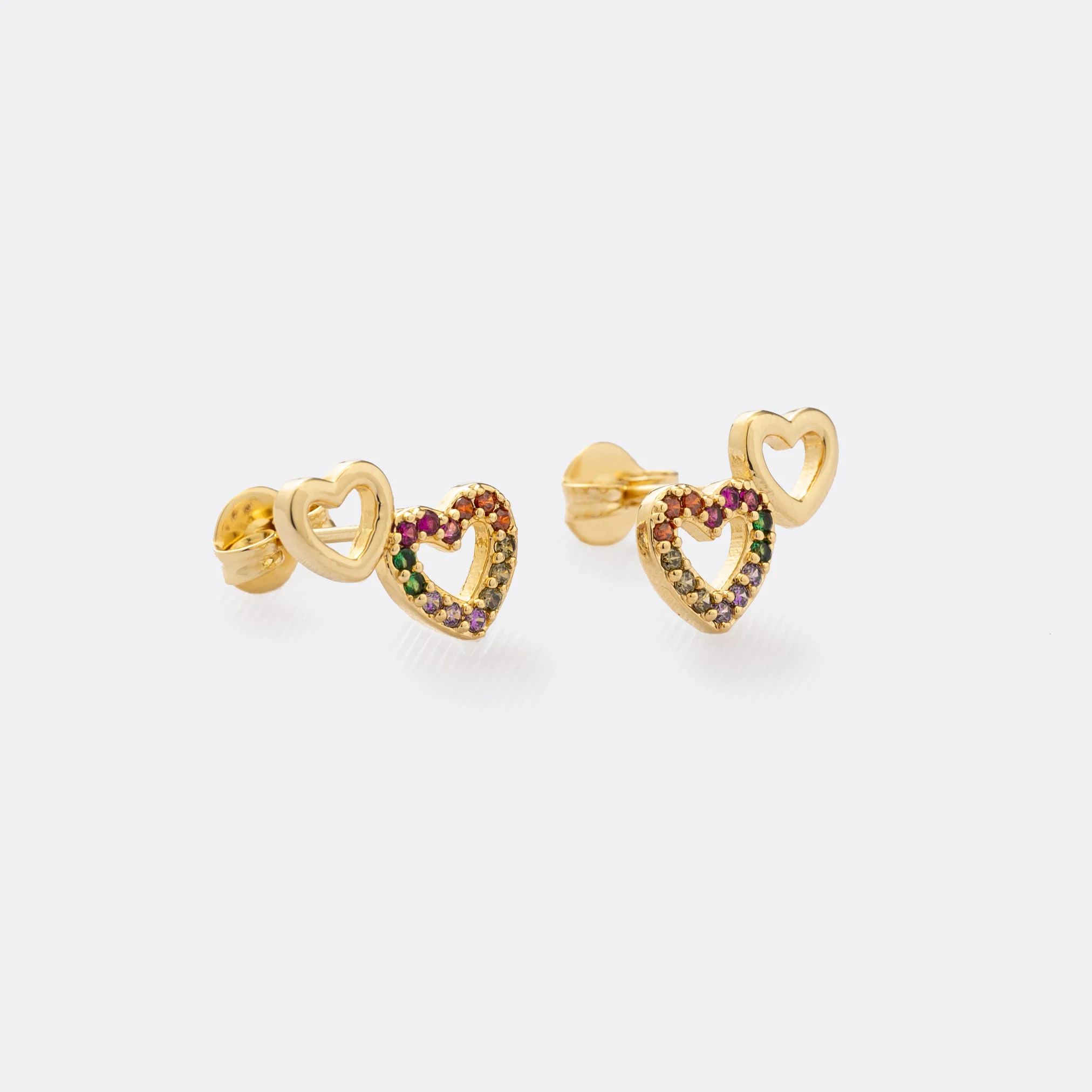 Aretes Double Free Love