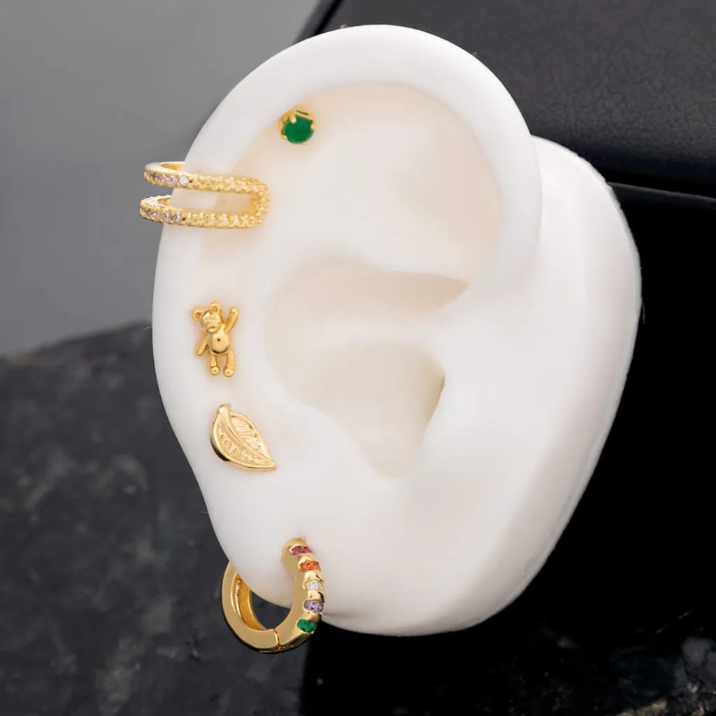 Aretes Hoja — vista 5