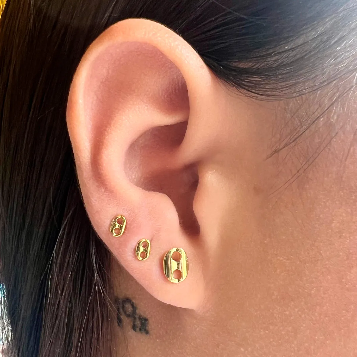Aretes Gucci Finito — vista 2