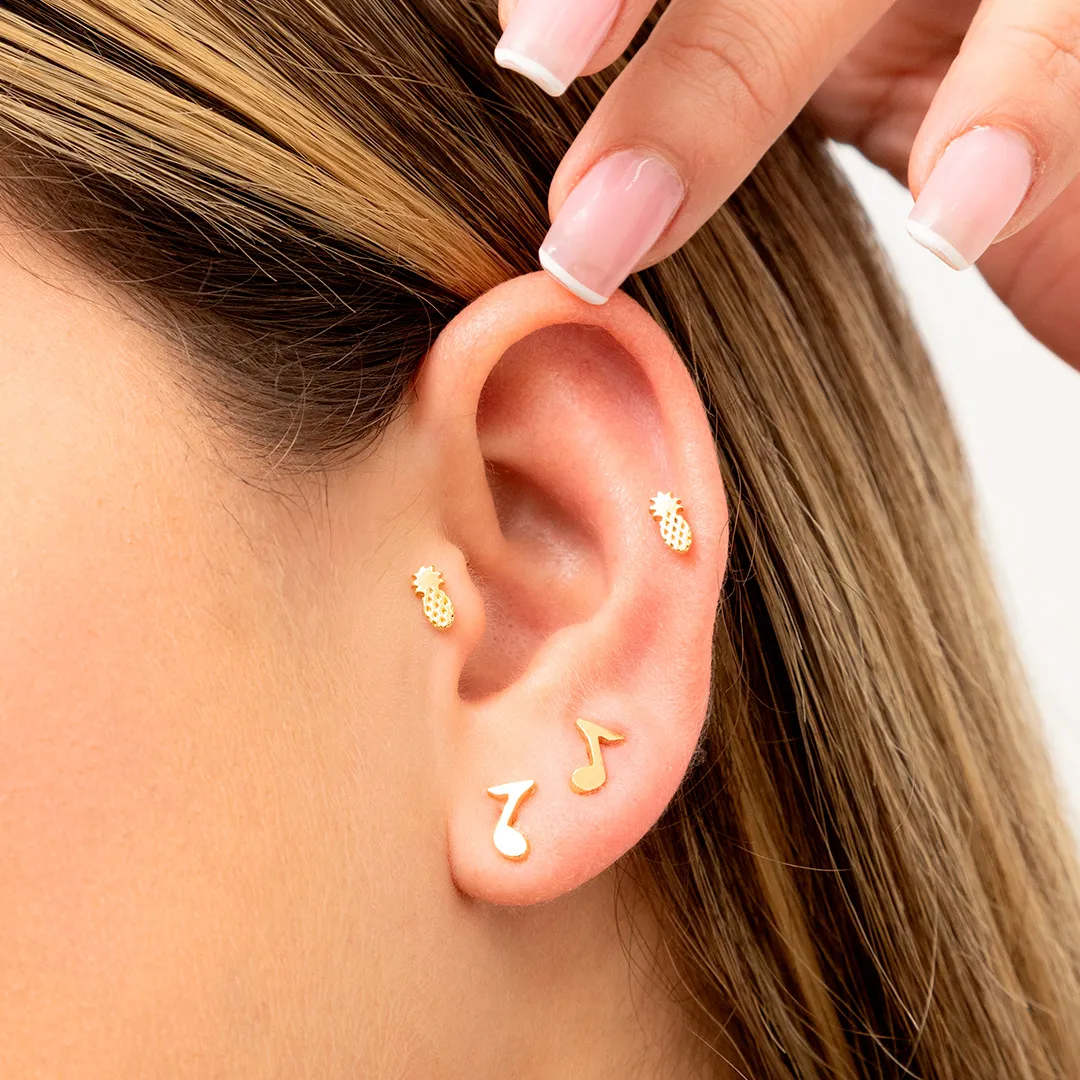 Aretes Corchea — vista 3