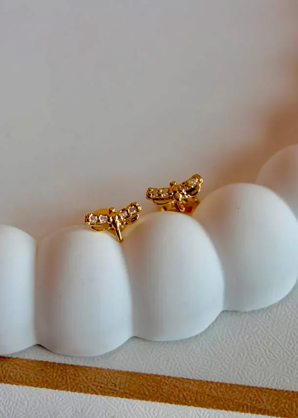 Aretes Libélula — vista 5