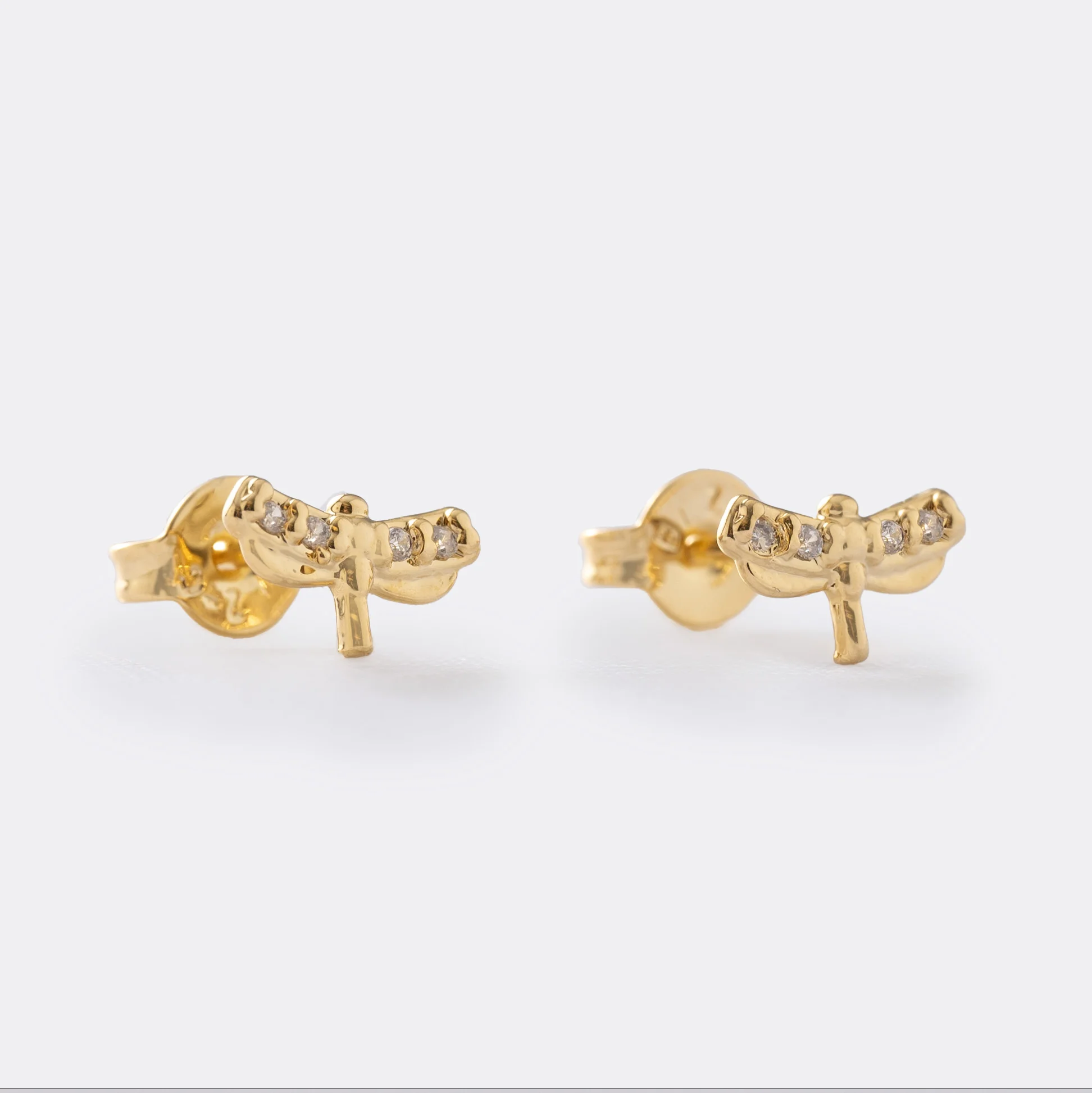 Aretes Libélula
