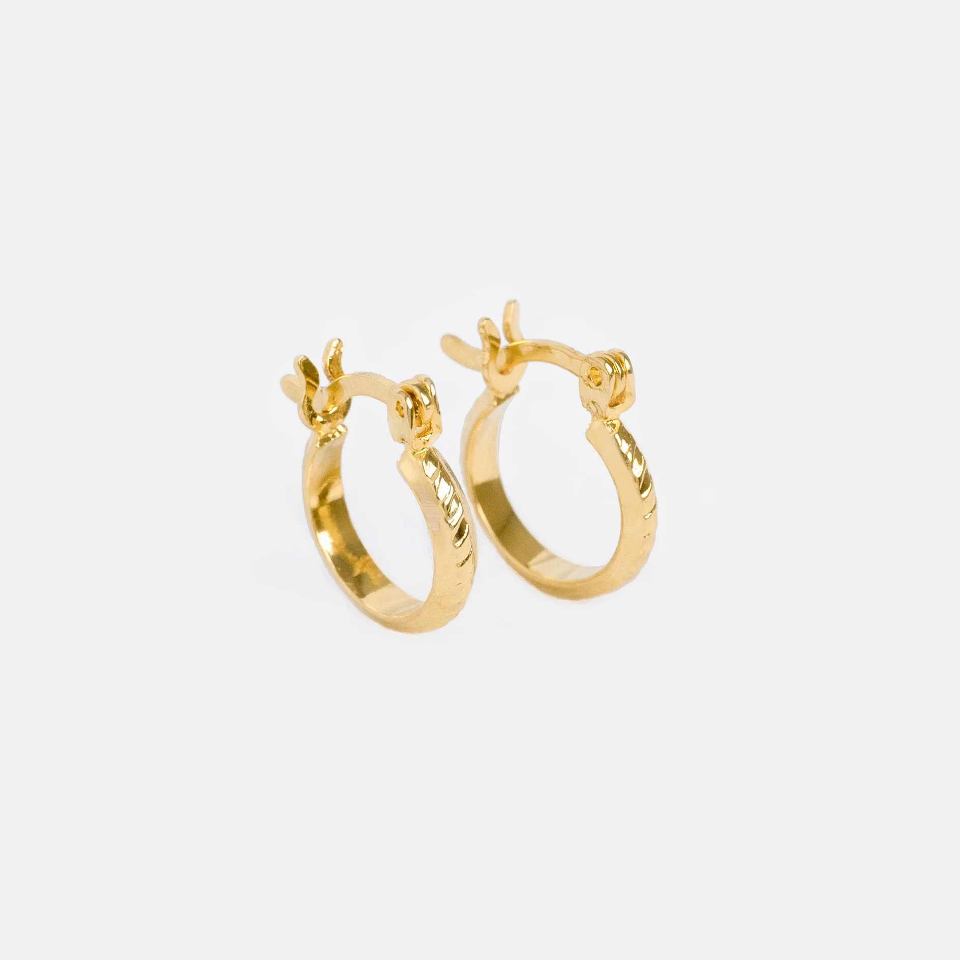 Aretes Candonga Corrugada