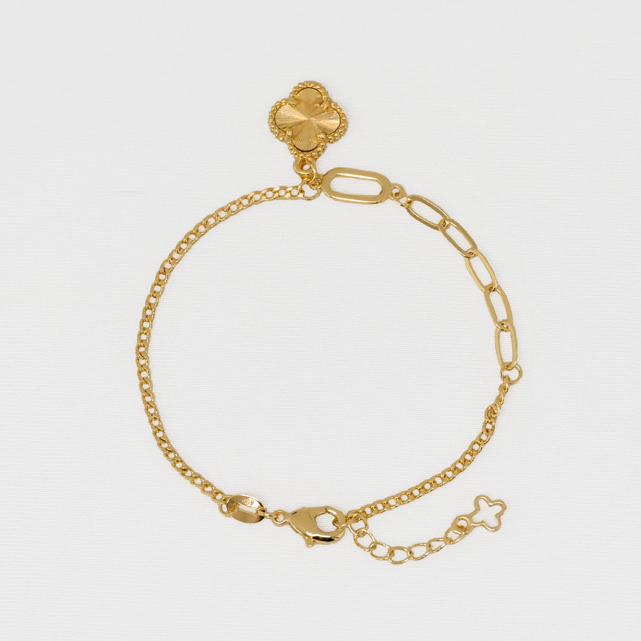 Pulsera Cubana Clover