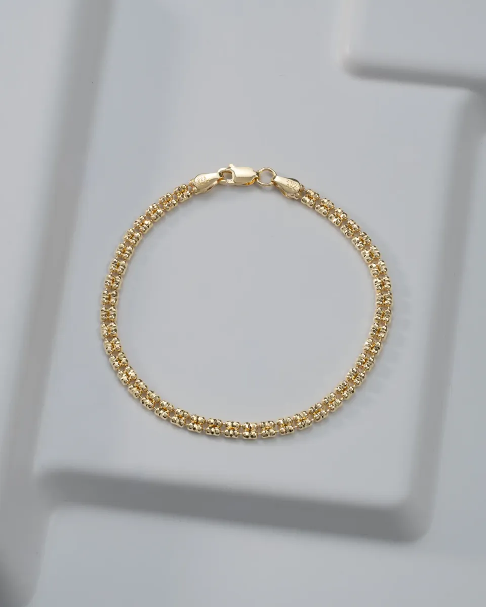 Pulsera Ice Gold 2l Italiana — vista 5