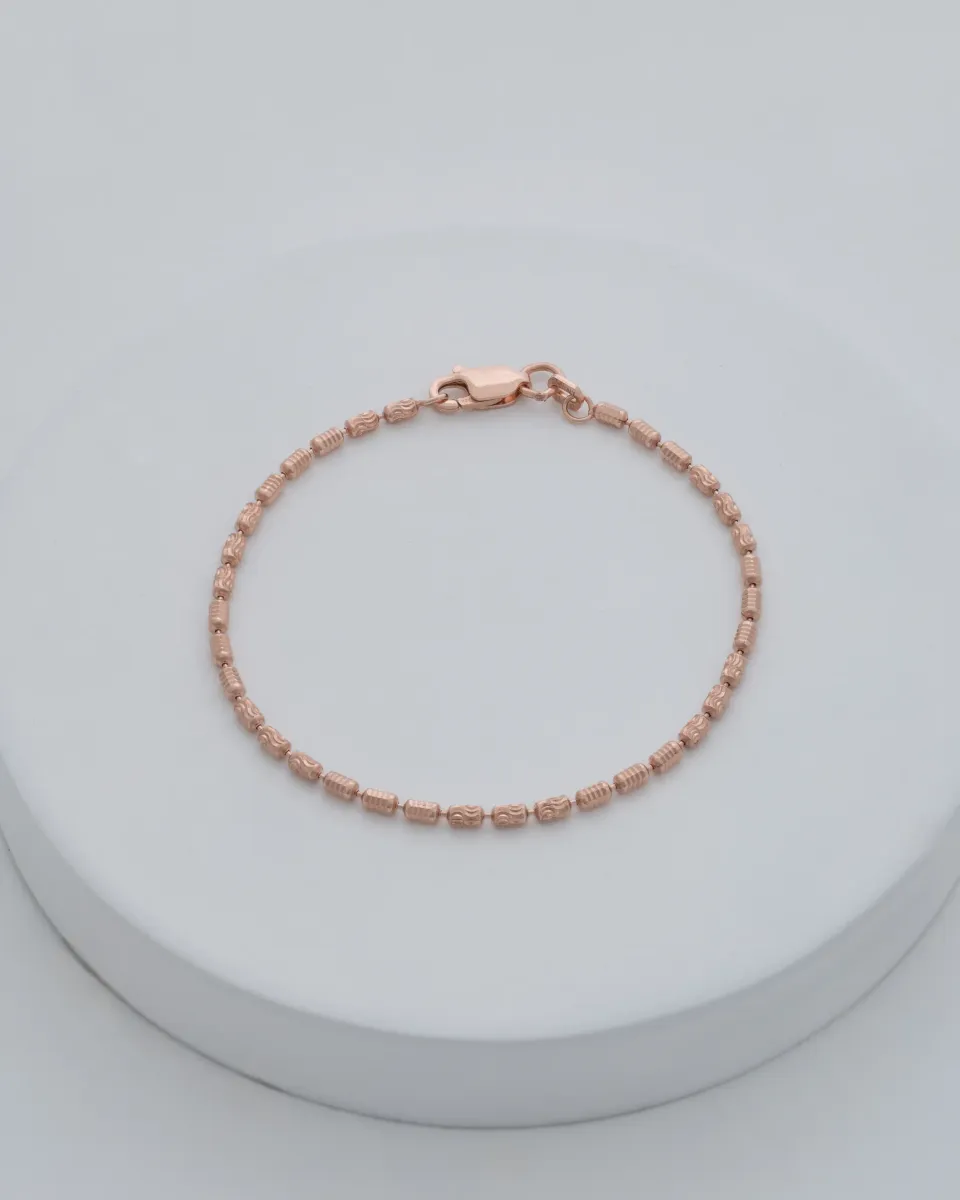 Pulsera Barril Prismc Rose Italiana — vista 3