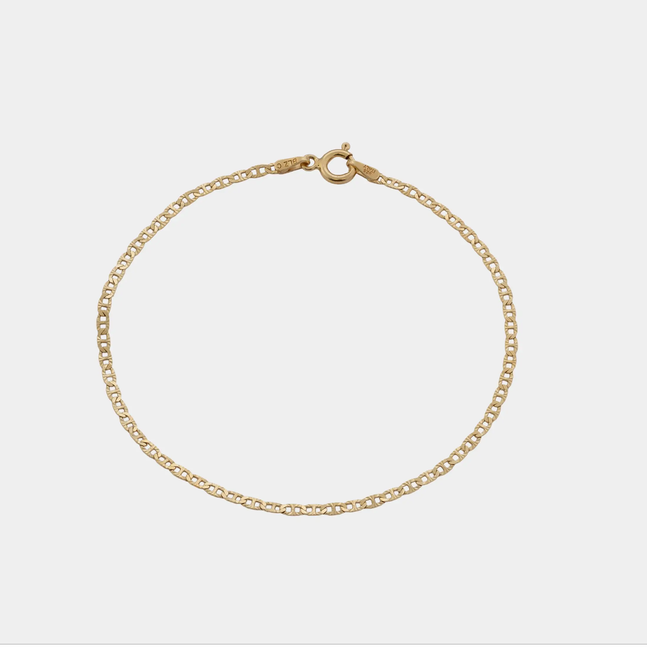 Pulsera Escalera con Destellos Italiana