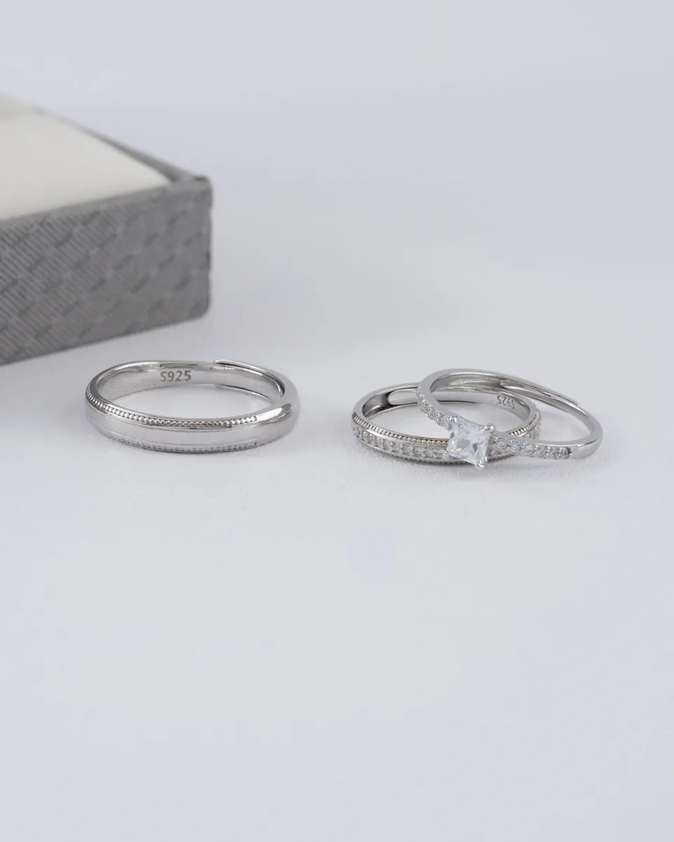 Anillo Diamond Eternity Ajustable — vista 2