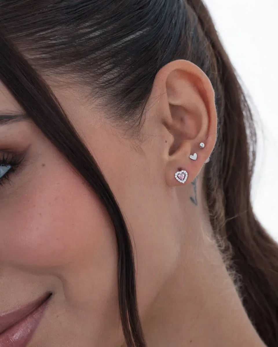 Aretes Core Heart 4x3 Mm — vista 2