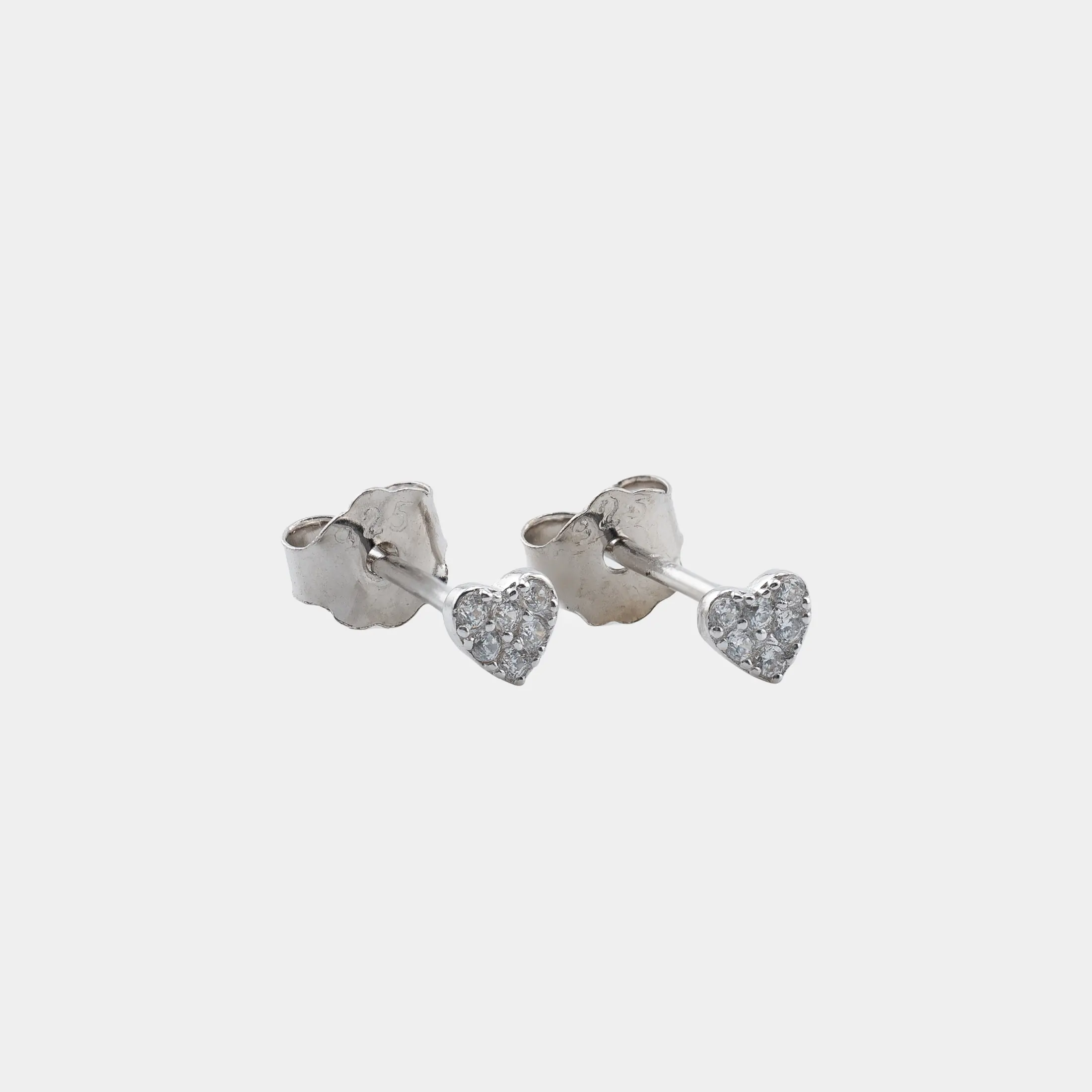 Aretes Coeur Delicat 3x2 Mm