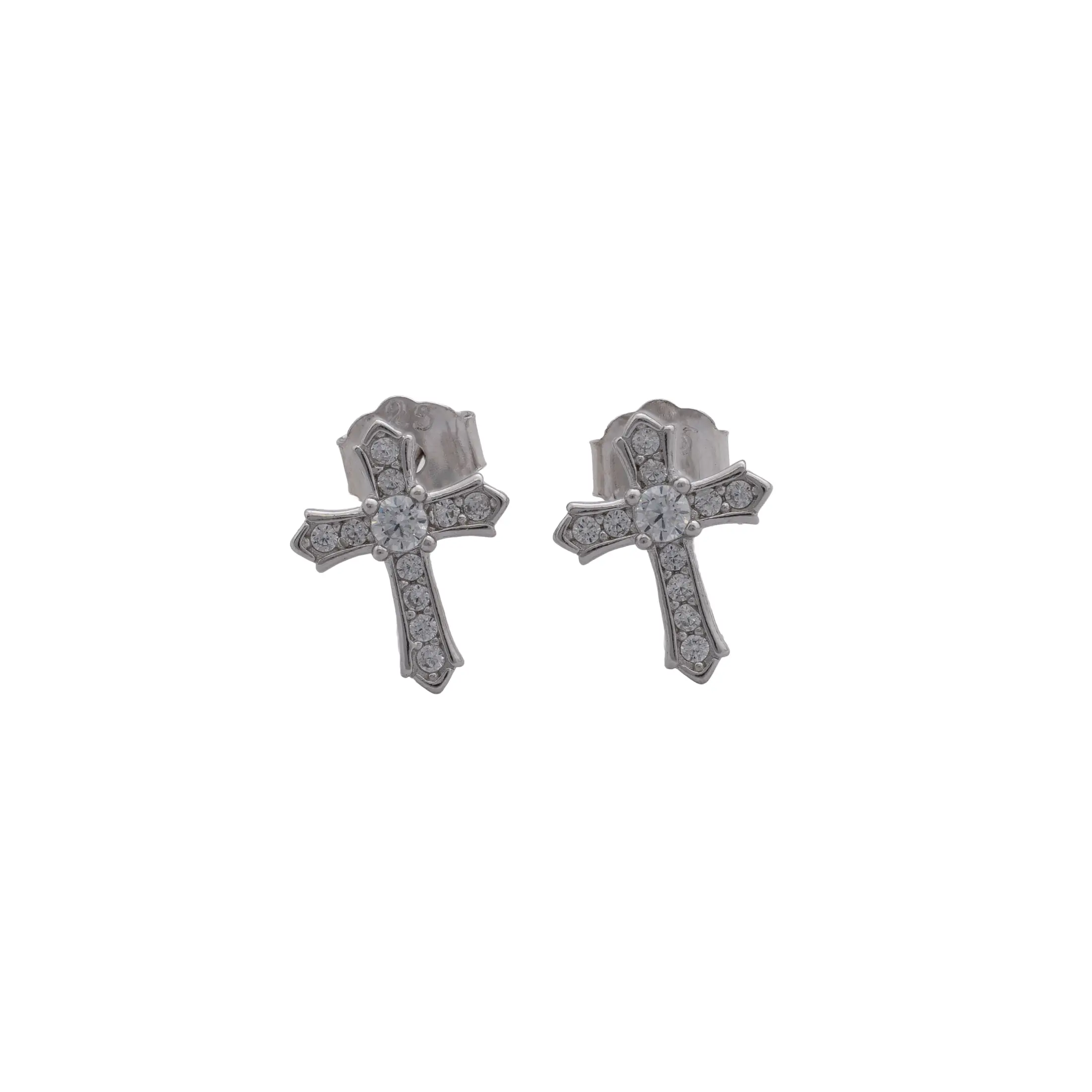 Aretes Cruz Destello