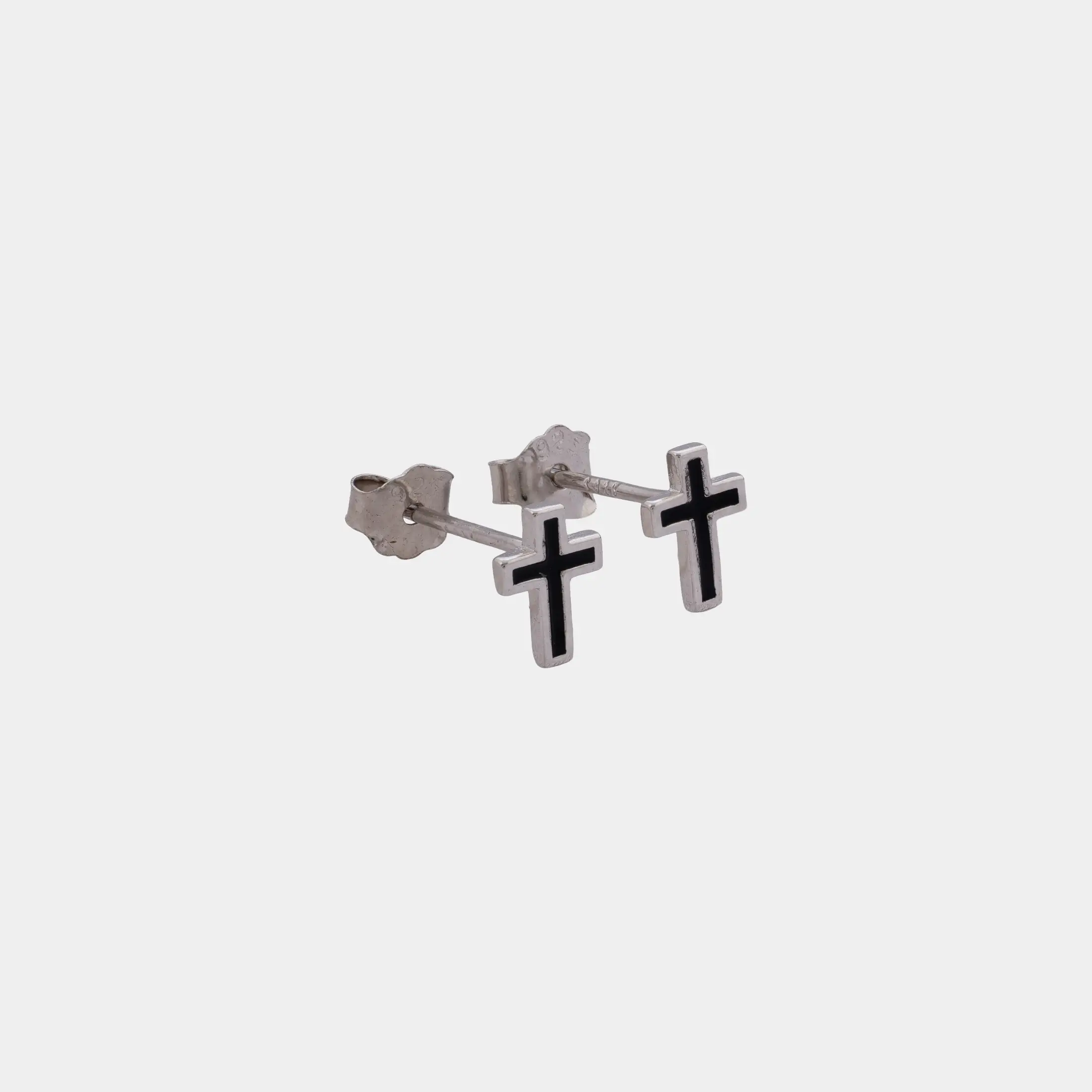 Aretes Cruz Noir