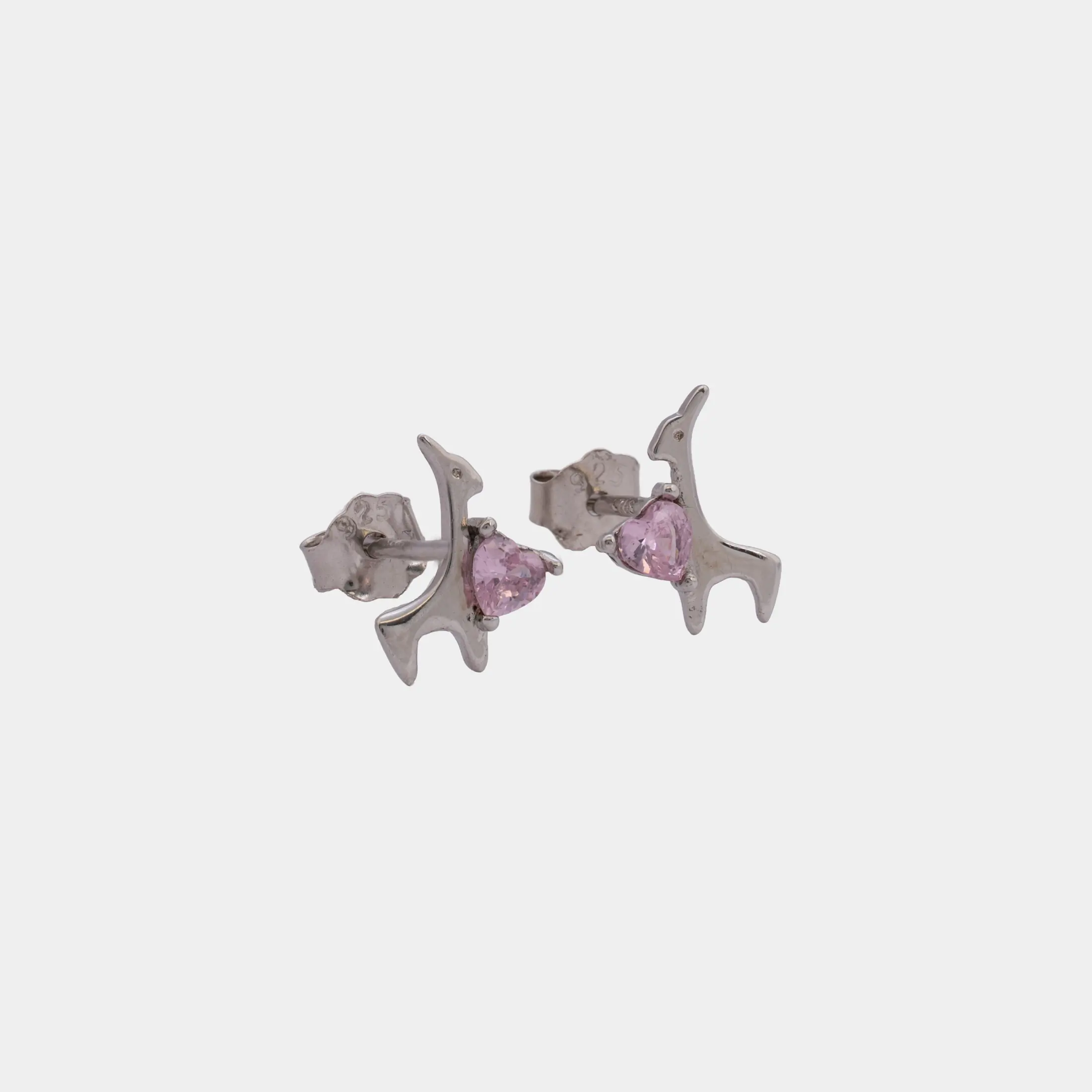 Aretes Pink Deer