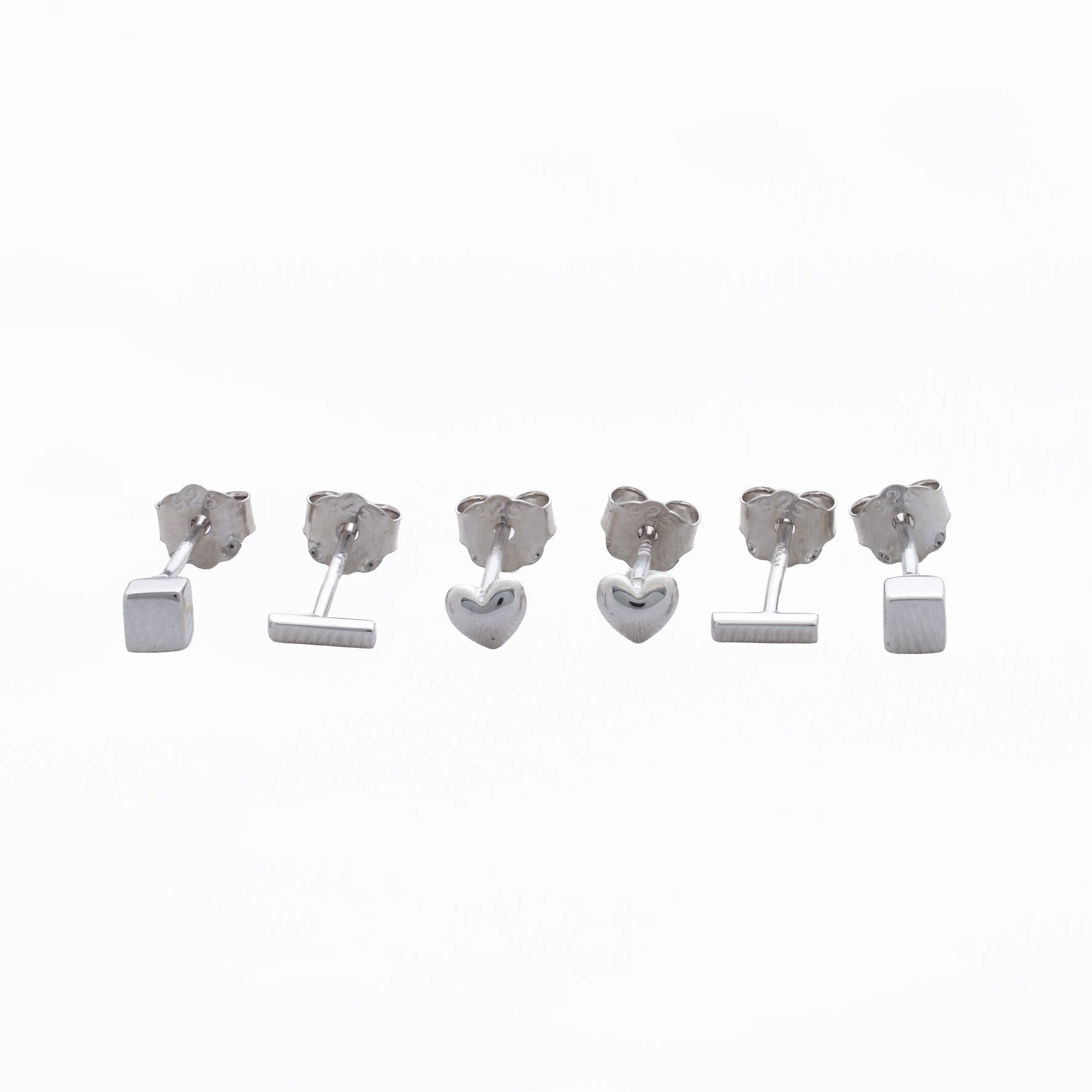 Aretes Set Argenta Tria