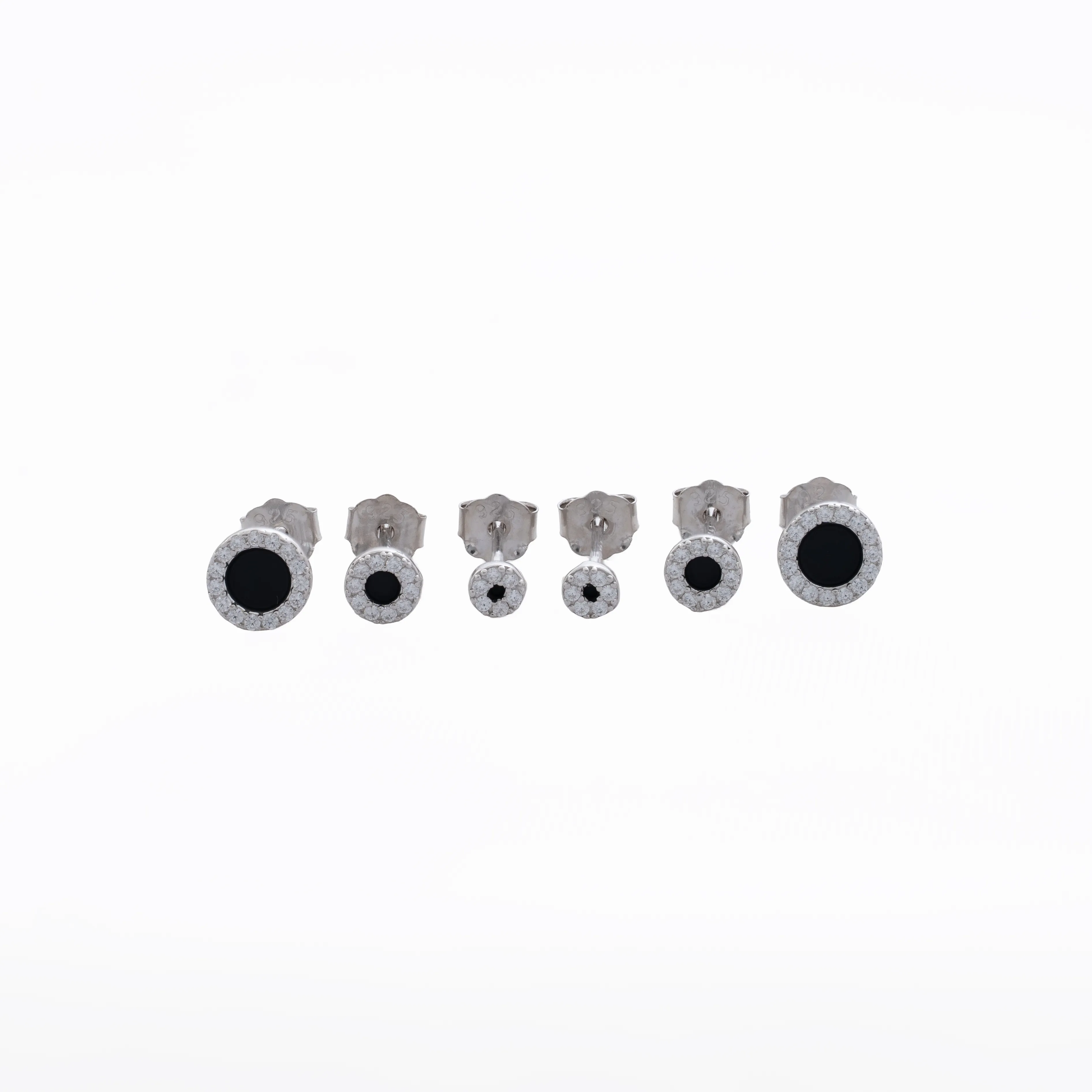 Aretes Set Eclat Noir