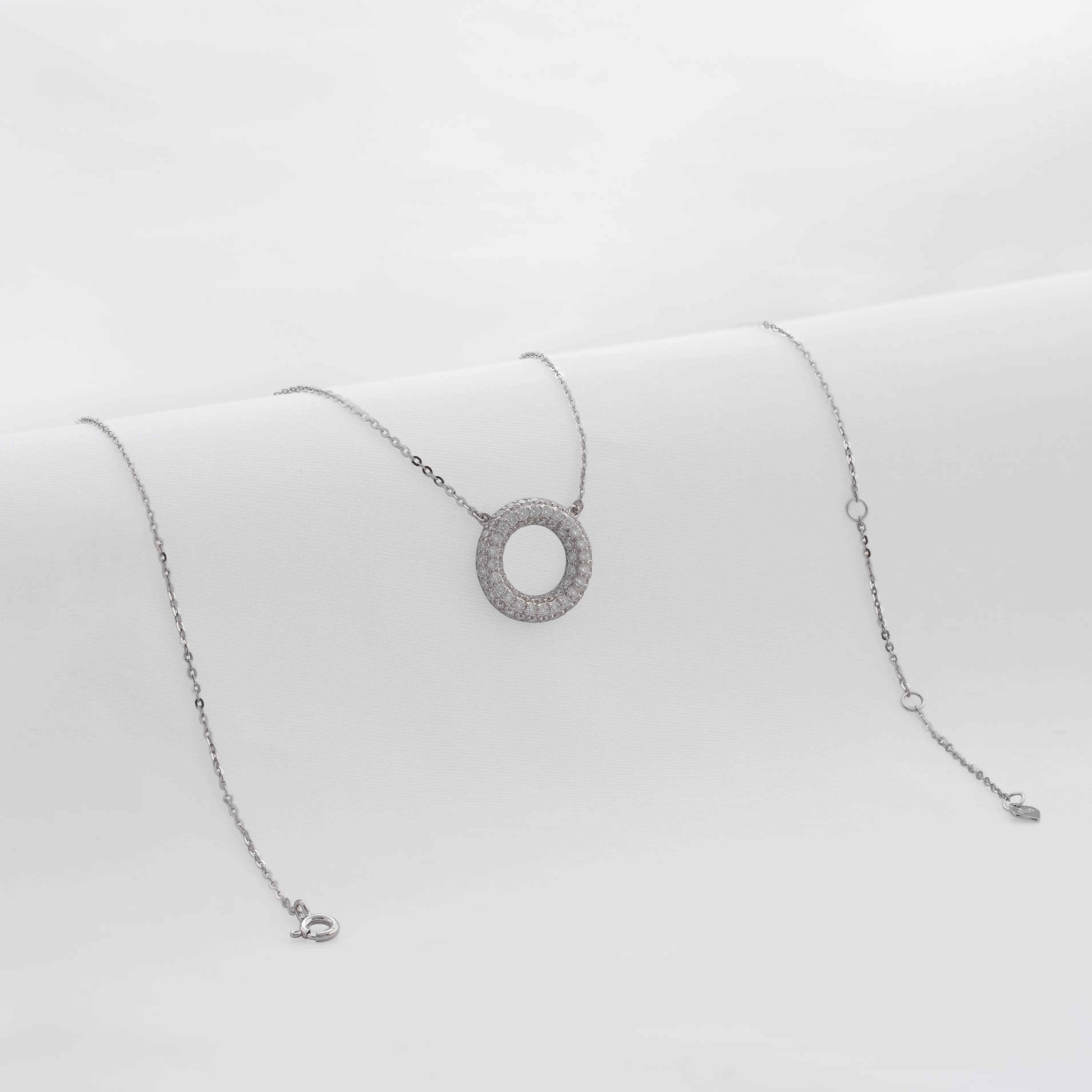 Collar Circulo Pavé